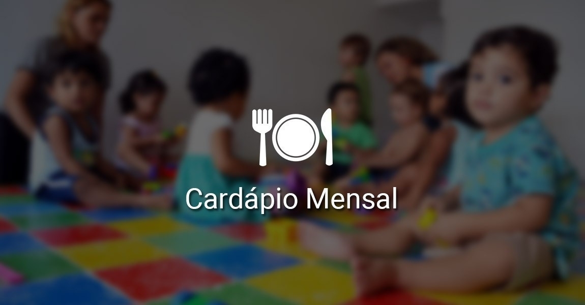 Cardápio - Mês de Novembro 2016