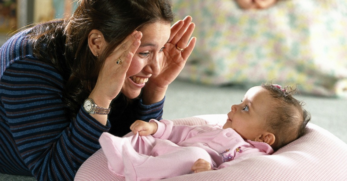 5 brincadeiras para fazer com o seu bebê