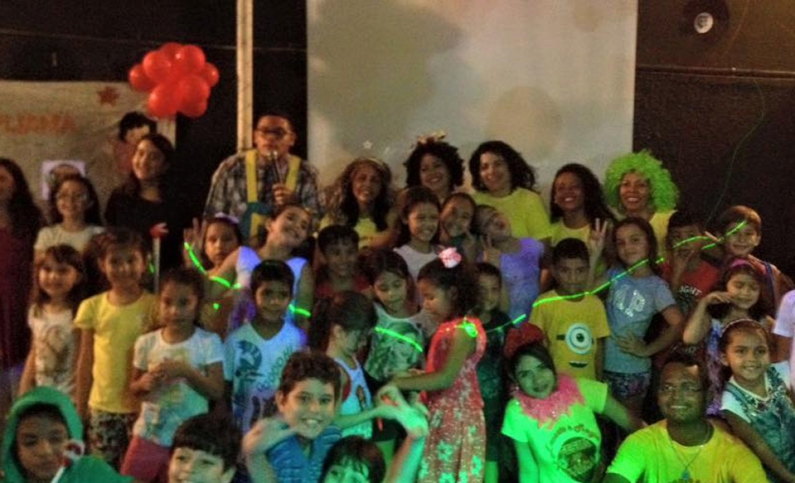 Muita diversÃ£o e brincadeira na noite do Pijama