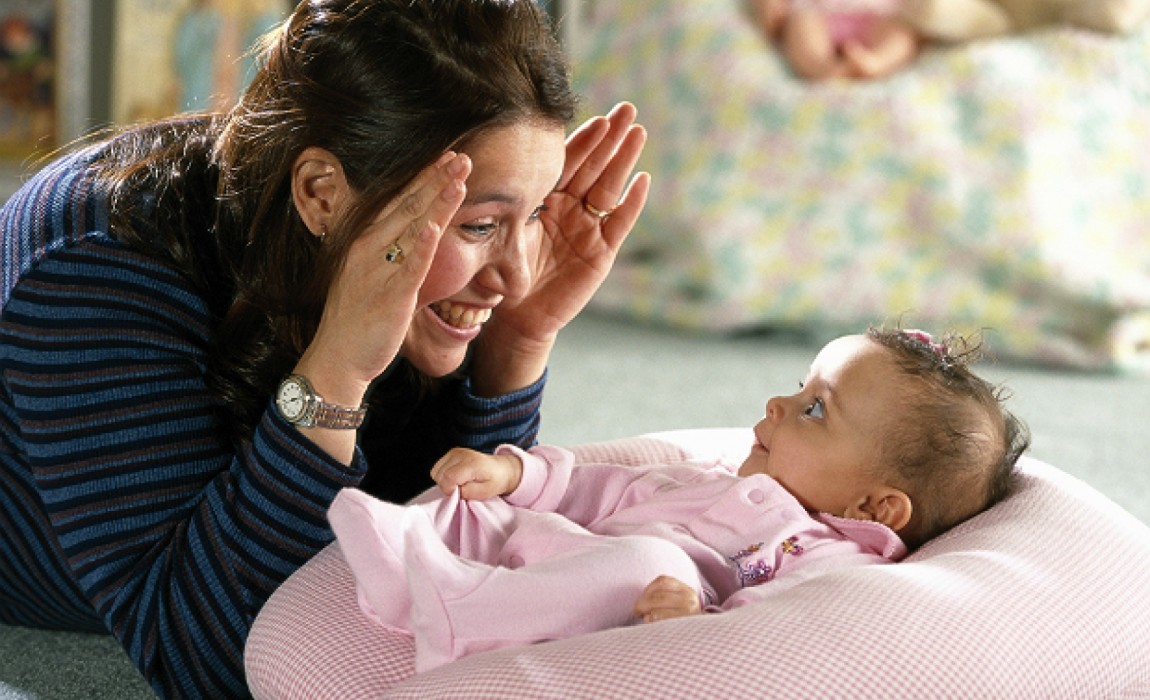5 brincadeiras para fazer com o seu bebê
